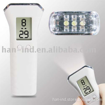 LED Torch with Clock